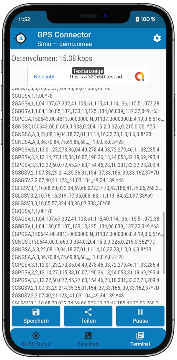 GPS-Connector - Terminal